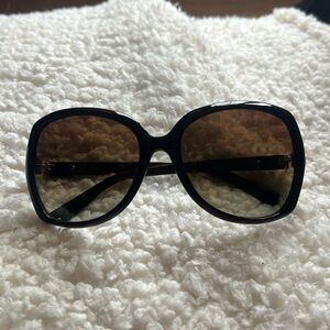 Brown fossil sunglasses
